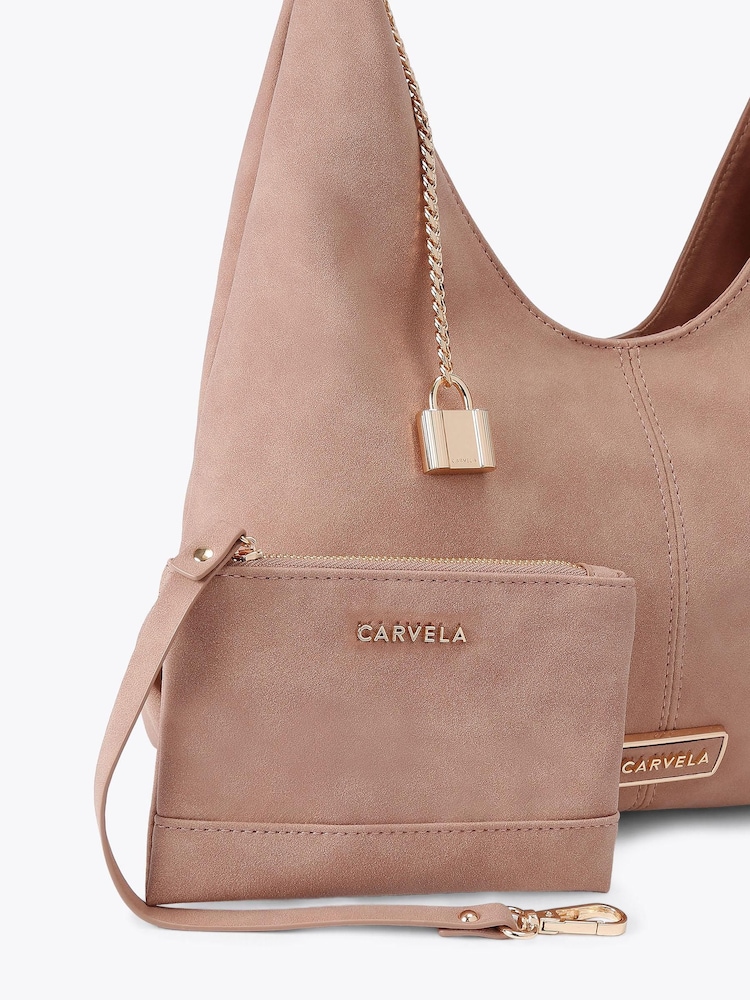 حقيبة Cassia صغيرة الحجم بتصميم هوبو من Carvela - Image 4 of 4 حقيبة Cassia صغيرة الحجم بتصميم هوبو من Carvela - Image 4 of 4