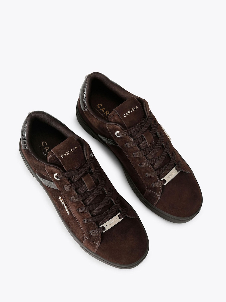 Carvela Brown Daze Trainers - Image 2 of 4