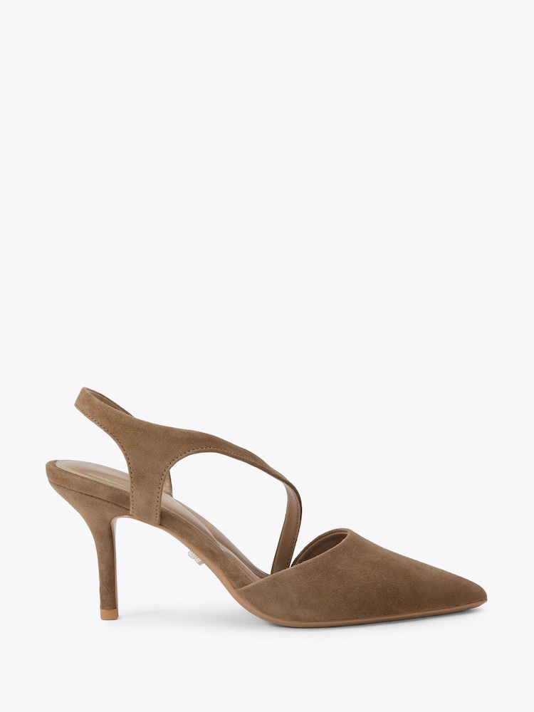 Carvela Natural Symmetry Court Pumps - Image 1 of 4
