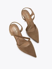 Carvela Natural Symmetry Court Pumps - Image 2 of 4