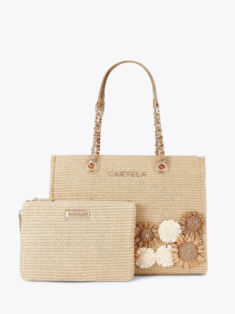 Carvela Sorrento Flower Tote Bag - Imagen 1 de 4