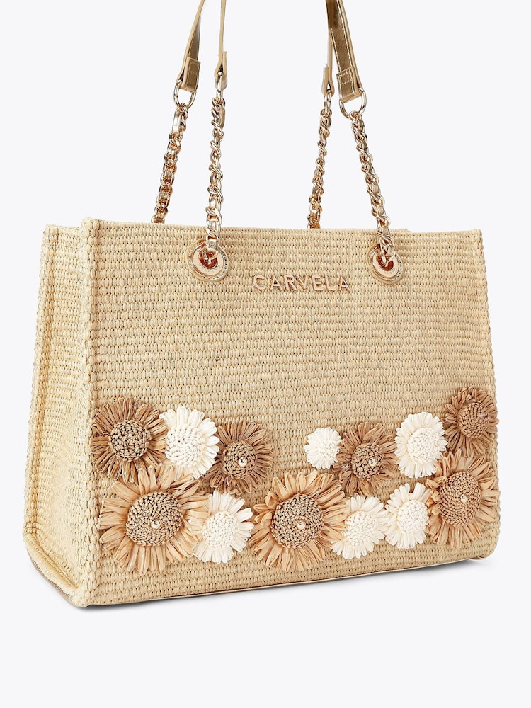 Carvela Sorrento Flower Tote Bag - Imagen 2 de 4