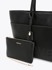 Carvela Black Frame Pocket Wing Tote Bag - Image 5 of 5