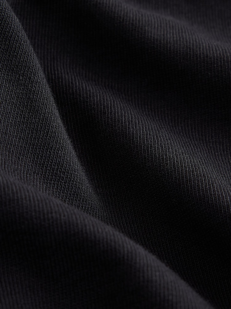 Black Regular Fit T-Shirts 3 Pack - Image 4 of 4 Black Regular Fit T-Shirts 3 Pack - Image 4 of 4