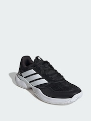 Negro - Zapatillas de tenis adidas Gamecourt 3 para todo tipo de pista. - Imagen 2 de 9