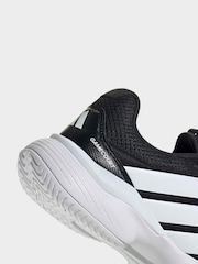 Negro - Zapatillas de tenis adidas Gamecourt 3 para todo tipo de pista. - Imagen 8 de 9