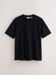 Schwarz/Weiß/Stone/Marineblau/Grau - Reguläre Passform - Schwere T-Shirts im 5er-Pack - Bild 7 von 13