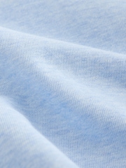 Blue Ice Marl Regular Fit Heavyweight T-Shirt - Image 7 of 7