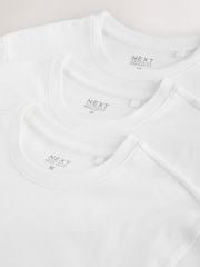 White Regular Fit T-Shirts 3 Pack - Image 10 of 10