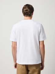 White Regular Fit T-Shirts 3 Pack - Image 3 of 10