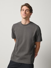 Pastels Green/Blue/Ecru/Slate/Pink Regular Fit Heavyweight T-Shirts 5 Pack - Image 3 of 12