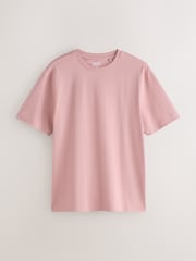 Pastels Green/Blue/Ecru/Slate/Pink Regular Fit Heavyweight T-Shirts 5 Pack - Image 9 of 12