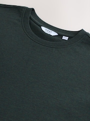 Green Marl Regular Fit Heavyweight T-Shirt - Image 12 of 12