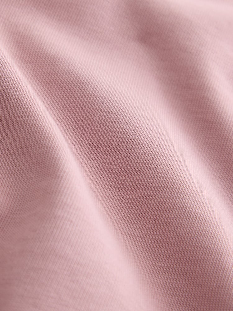 Pink Deep Relaxed Fit Heavyweight T-Shirt - Image 2 of 3