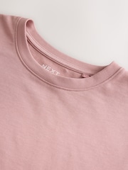 Pink Deep Regular Fit Heavyweight T-Shirt - Image 6 of 7