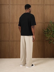 MAUVAIS Embossed Monogram Back Logo T-shirt - Изображение 2 6