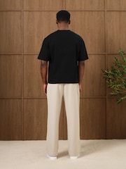 MAUVAIS Embossed Monogram Back Logo T-shirt - Изображение 3 6