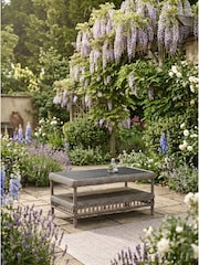Laura Ashley Honey Grey Fornham Garden Coffee Table - Image 2 of 4