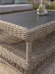 Laura Ashley Honey Grey Fornham Garden Coffee Table - Image 3 of 4