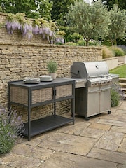 Daro Dark Grey Langley Outdoor Kitchen 2 Door Console - Image 1 of 6