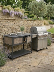 Daro Dark Grey Langley Outdoor Kitchen 2 Door Console - Image 2 of 6