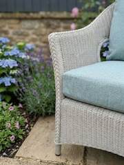 Daro Antique White Wash Cebu Garden Lounging Chair - Image 2 of 4