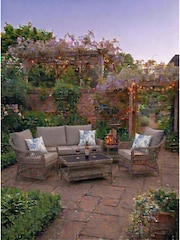 Laura Ashley Honey Grey Fornham Garden Side Table - Image 3 of 4