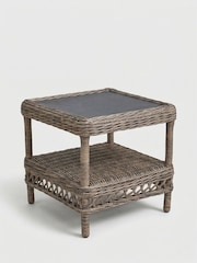 Laura Ashley Honey Grey Fornham Garden Side Table - Image 4 of 4