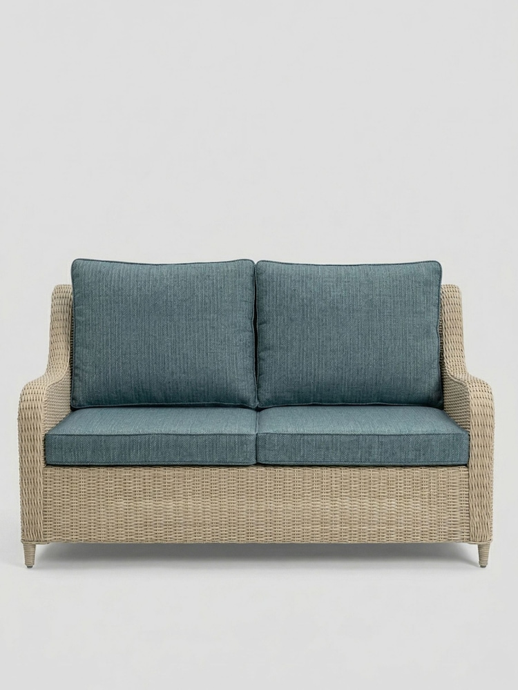 Daro Vintage Lace Cream Santorini Garden Lounging Sofa - Image 2 of 5