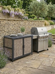 Daro Dark Grey Langley Outdoor Kitchen 2 Door Cabinet Unit - Image 1 of 6