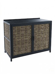 Daro Dark Grey Langley Outdoor Kitchen 2 Door Cabinet Unit - Image 2 of 6