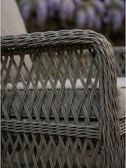 Laura Ashley Honey Grey Fornham Garden Lounging Chair - Image 2 of 4