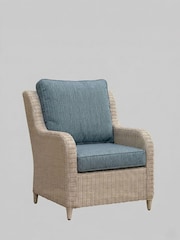 Daro Vintage Lace Cream Santorini Garden 4 Seat Lounging Set with Table - Image 2 of 6