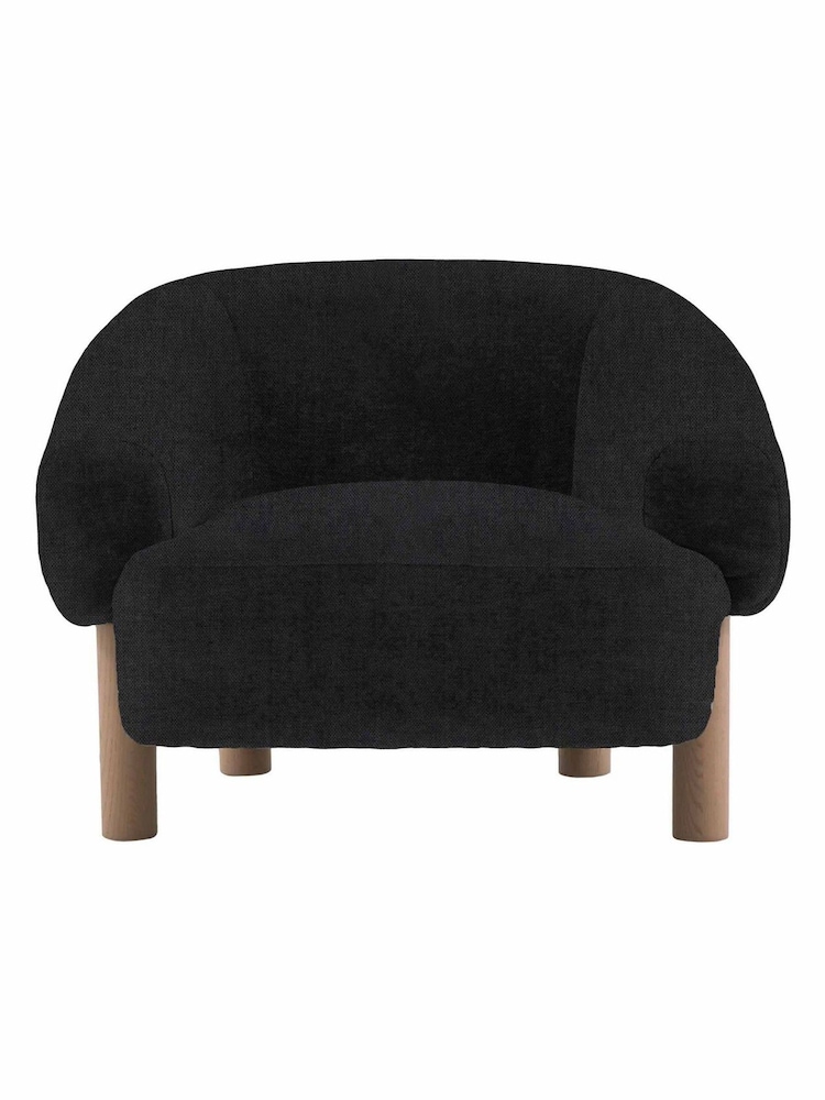 Gallery Home Black Huxley Armchair - Image 4 of 4