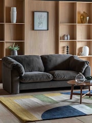 Gallery Home Grey Koda Sofa 4 Seater - Image 1 of 4