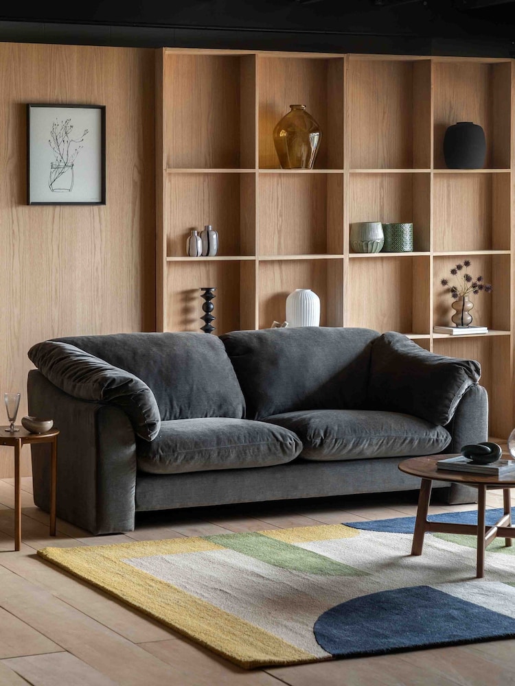 Gallery Home Grey Koda Sofa 4 Seater - Image 2 of 4 Gallery Home Grey Koda Sofa 4 Seater - Image 2 of 4