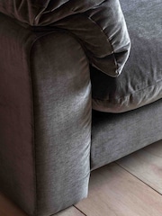 Gallery Home Grey Koda Sofa 4 Seater - Image 4 of 4