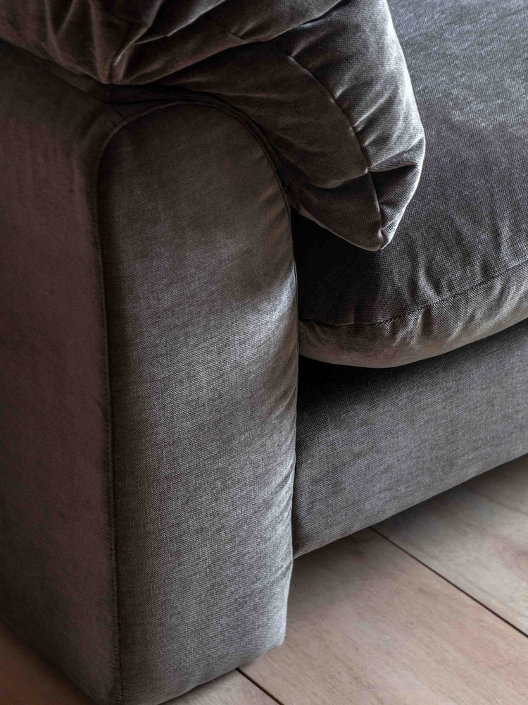 Gallery Home Grey Koda Sofa 4 Seater - Image 4 of 4 Gallery Home Grey Koda Sofa 4 Seater - Image 4 of 4