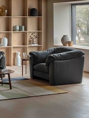 Gallery Home Grey Koda Armchair - Image 2 of 5