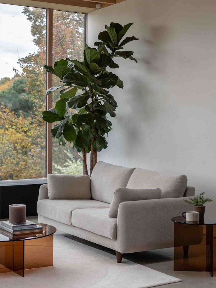 Gallery Home Grey Otis Sofa 3 Seater - Image 1 of 4 Gallery Home Grey Otis Sofa 3 Seater - Image 1 of 4