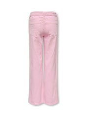 ONLY KIDS Pink Mid Waist Wide Leg Jeans In 100% Cotton - Image 2 of 5