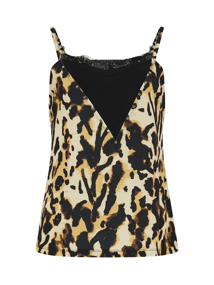 Star by Julien MacDonald Brown Printed Cami - Image 5 of 5 Star by Julien MacDonald Brown Printed Cami - Image 5 of 5