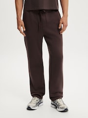 Cotton On Brown Relaxed Track Joggers - Image 1 of 5