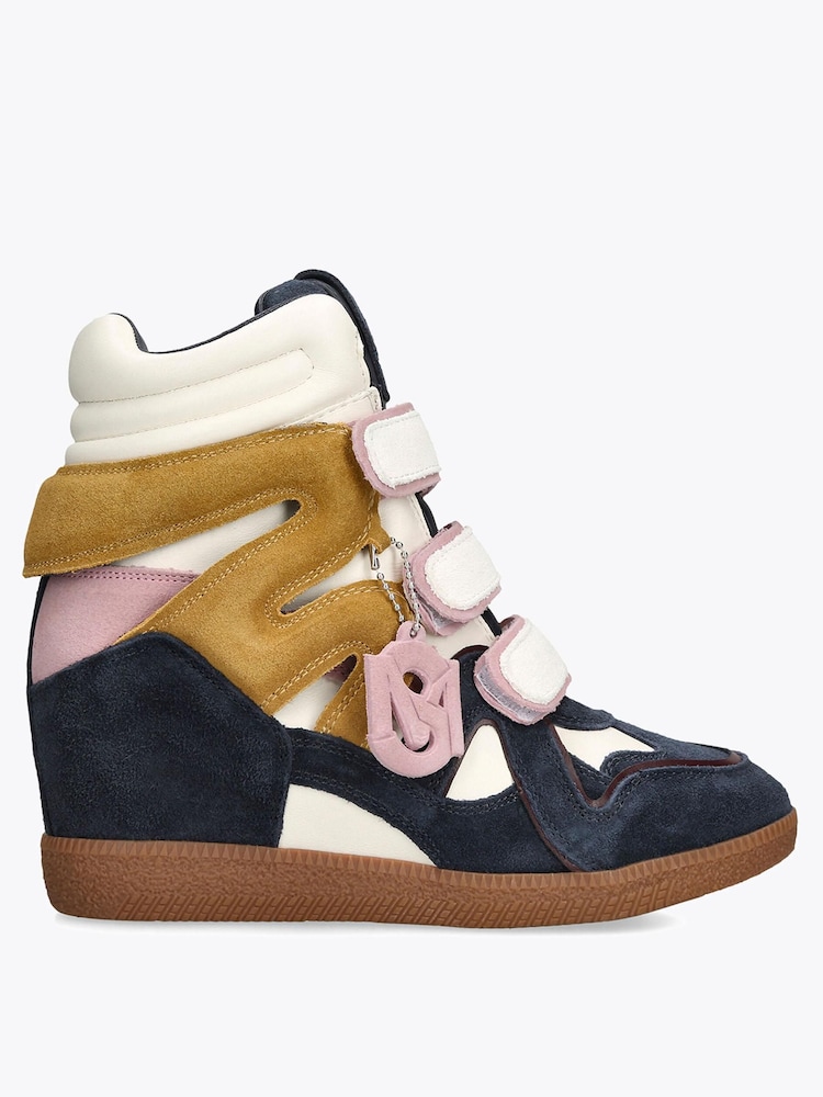 Steve Madden Blue Mavis Suede Pumps - Image 1 of 2 Steve Madden Blue Mavis Suede Pumps - Image 1 of 2