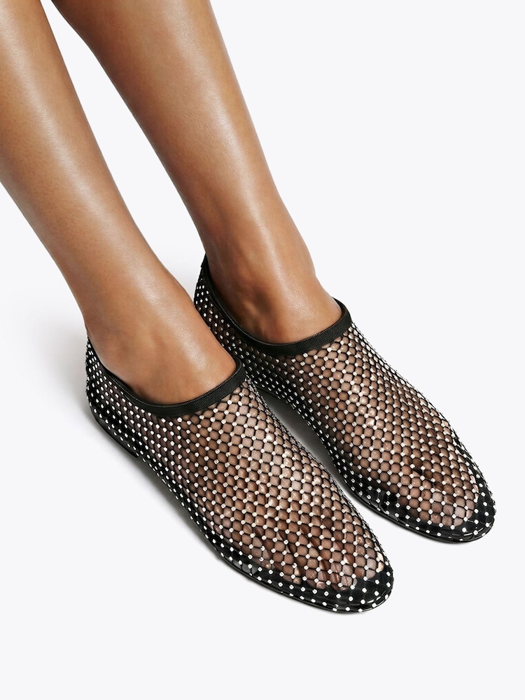 Steve Madden Black Mino Embellished Slippers - Image 1 of 5