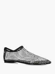 Steve Madden Black Mino Embellished Slippers - Image 3 of 5