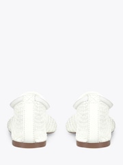 Steve Madden White Mino Pearl Shoes - Image 4 of 4