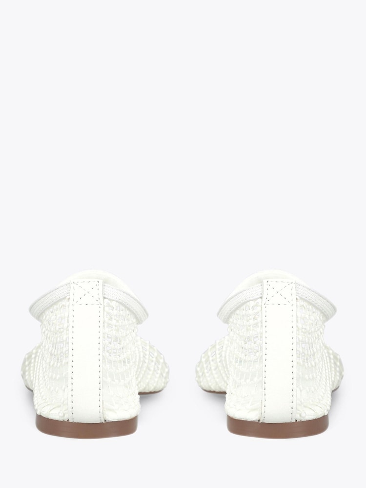 Steve Madden White Mino Pearl Shoes - Image 4 of 4 Steve Madden White Mino Pearl Shoes - Image 4 of 4