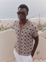 MAUVAIS Monica Slim Knit in Beige Shirt - Bild 4 von 6