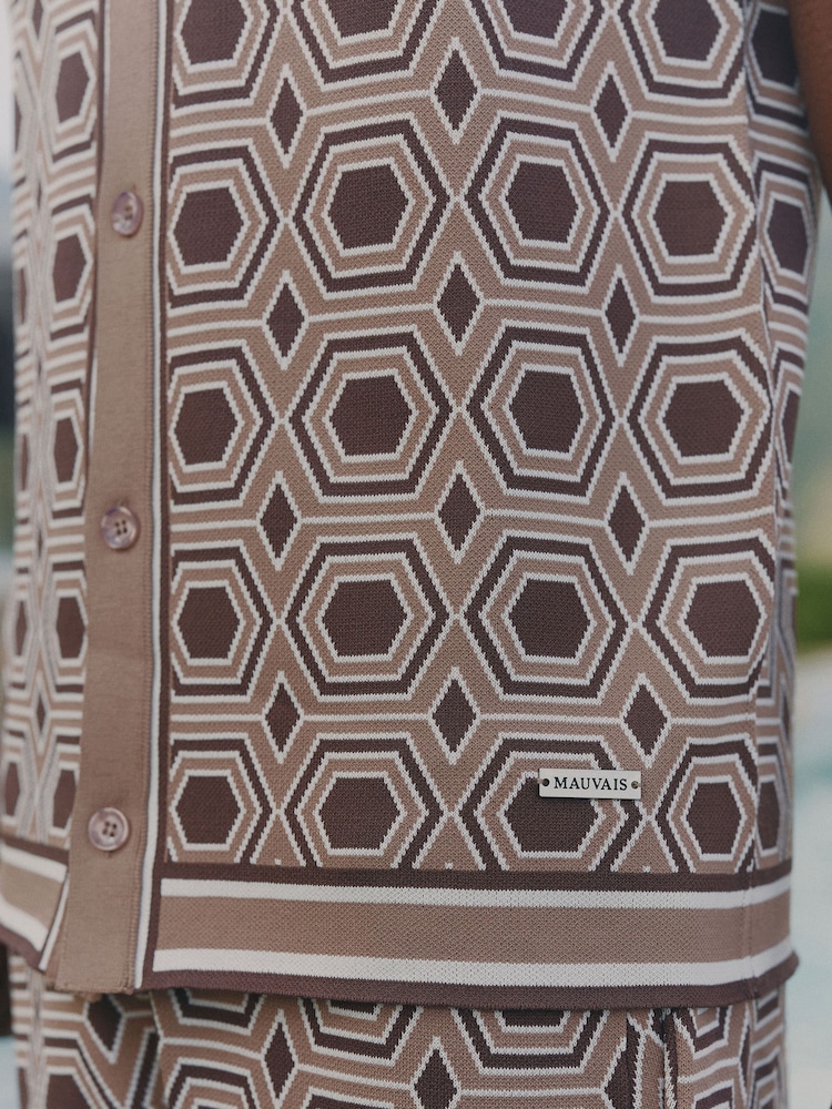 MAUVAIS Monica Slim Knit in Beige Shirt - صورة 6 من 6 MAUVAIS Monica Slim Knit in Beige Shirt - صورة 6 من 6